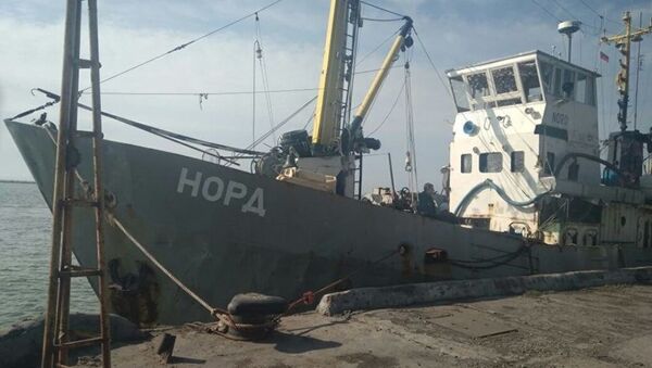 Арестованное российское рыболовное судно Норд, архивное фото - Sputnik Абхазия