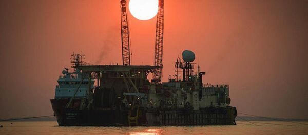 Строительство трубопровода Северный поток-2  Строительство трубопровода Северный поток-2  - Sputnik Абхазия