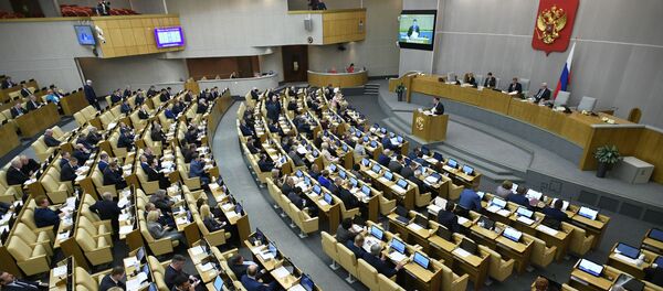 Пленарное заседание Госдумы РФ   Пленарное заседание Госдумы РФ   - Sputnik Абхазия
