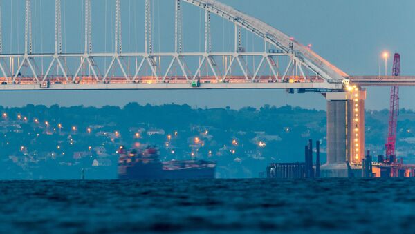 Крымский мост через Керченский пролив. - Sputnik Аҧсны