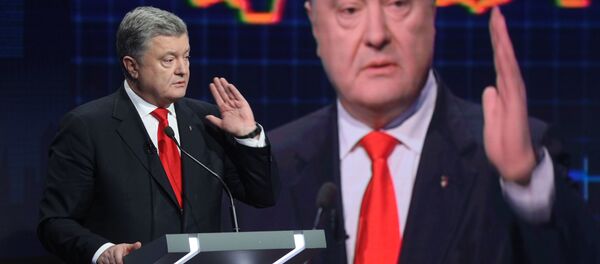 Президент Украины П. Порошенко принял участие в ток-шоу Свобода слова на канале ICTV Президент Украины П. Порошенко принял участие в ток-шоу Свобода слова на канале ICTV - Sputnik Абхазия