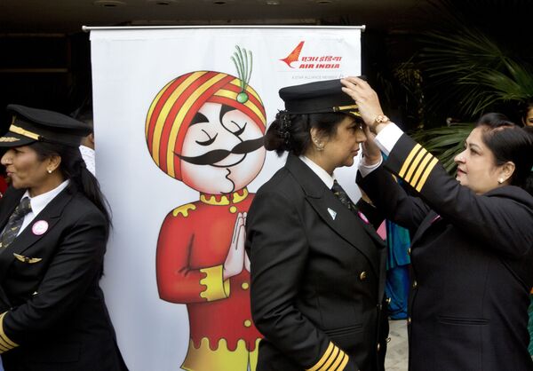 Женщины-пилоты авиакомпании Air India  - Sputnik Абхазия