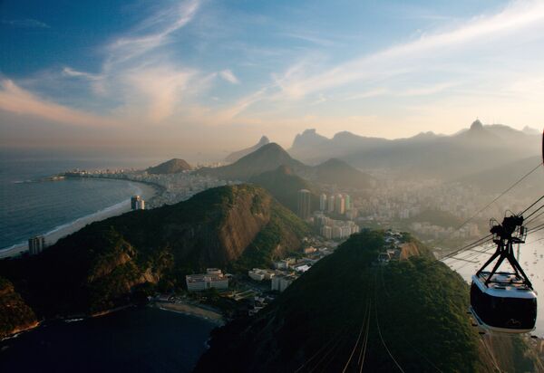 Канатная дорога над Рио-де-Жанейро в Бразилии  - Sputnik Абхазия