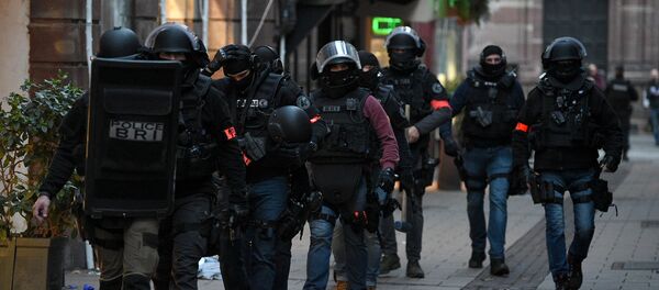 Сотрудники полиции в Страсбурге.12 декабря 2018 - Sputnik Абхазия