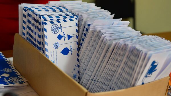 Письма деду морозу подопечных БОО Киараз - Sputnik Аҧсны