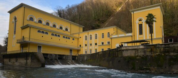 Открытие сухумской ГЭС после капитального ремонта - Sputnik Абхазия