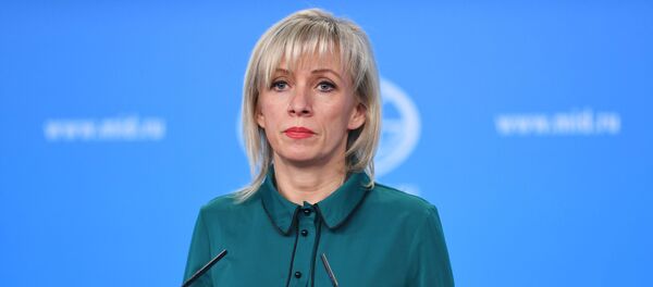 Брифинг официального представителя МИД России М. Захаровой Брифинг официального представителя МИД России М. Захаровой - Sputnik Абхазия