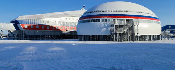 Российская военная база Арктический трилистник на острове Земля Александры архипелага Земля Франца-Иосифа - Sputnik Абхазия