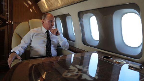 Президент РФ В. Путин посетил авиабазу Хмеймим в Сирии - Sputnik Абхазия