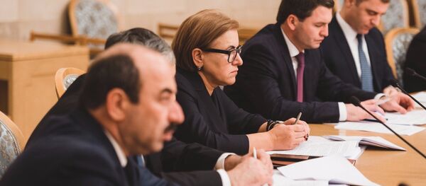 Заседание Межправительственной комиссии по социально-экономическому сотрудничеству между Российской Федерацией и Республикой Абхазия. Заседание Межправительственной комиссии по социально-экономическому сотрудничеству между Российской Федерацией и Республикой Абхазия. - Sputnik Абхазия