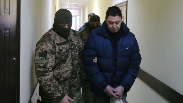 Заседание суда по делу журналиста К. Вышинского в Херсоне - Sputnik Абхазия