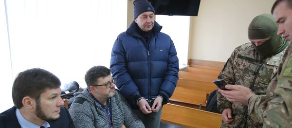 Заседание суда по делу журналиста К. Вышинского в Херсоне Заседание суда по делу журналиста К. Вышинского в Херсоне - Sputnik Абхазия