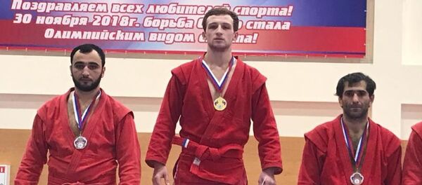 Адлейба Саид стал победителем по боевому самбо в Южном Федеральном округе Адлейба Саид стал победителем по боевому самбо в Южном Федеральном округе - Sputnik Абхазия