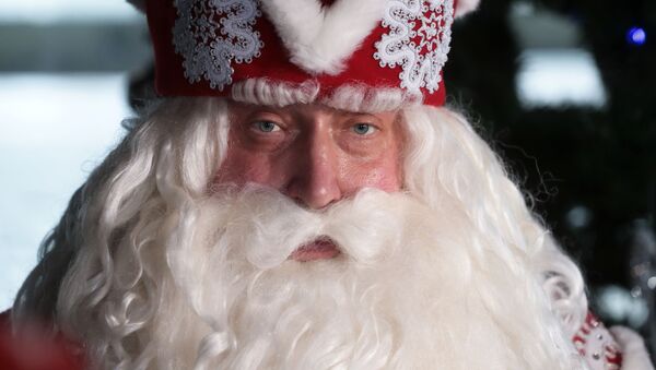 Всероссийский Дед Мороз посетил Останкинскую телебашню  - Sputnik Абхазия