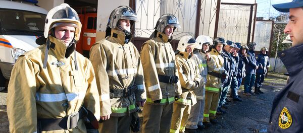 Работа пожарной службы Работа пожарной службы - Sputnik Абхазия