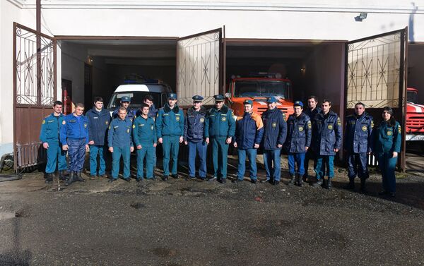Работа пожарной службы - Sputnik Абхазия