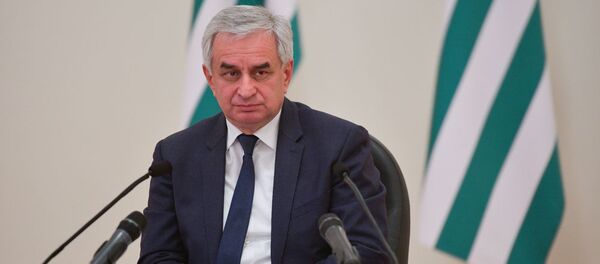 Президент Абхазии Рауль Хаджимба - Sputnik Абхазия