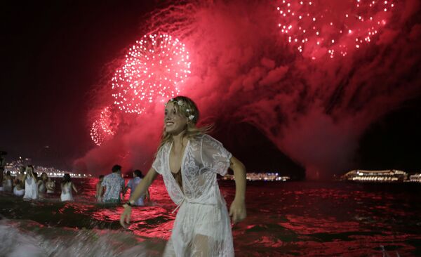 Празднование Нового года в Рио-де-Жанейро - Sputnik Абхазия