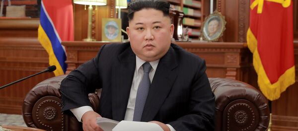 Руководитель КНДР Ким Чен Ын , архивное фото - Sputnik Абхазия