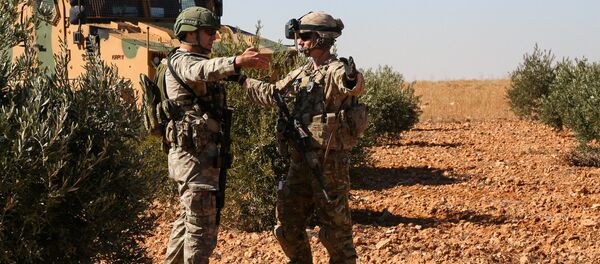 Американские военные в Сирии. 1 ноября 2018 Американские военные в Сирии. 1 ноября 2018 - Sputnik Абхазия