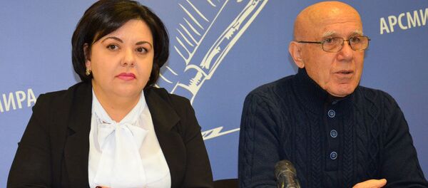 Пресс-конференция ЦСИ в Арсмира Пресс-конференция ЦСИ в Арсмира - Sputnik Абхазия