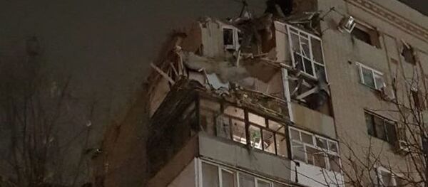 На месте взрыва бытового газа в городе Шахты Ростовской области На месте взрыва бытового газа в городе Шахты Ростовской области - Sputnik Абхазия