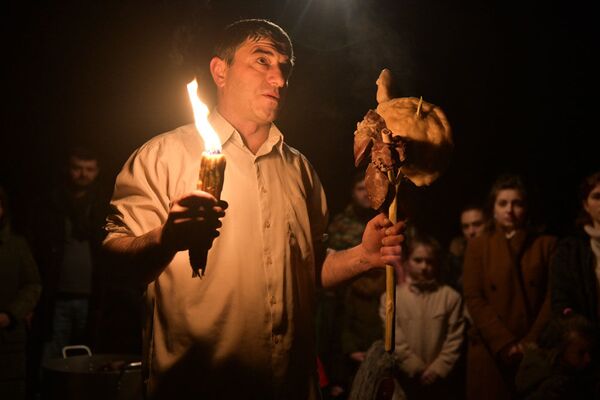 Празднование Ажьырныхуа в селе Тхина - Sputnik Абхазия