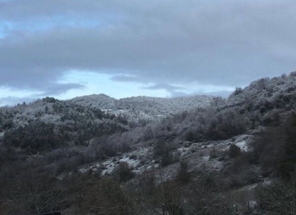 Снег в Новом Афоне - Sputnik Абхазия