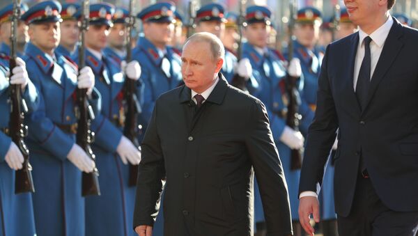 Официальный визит президента РФ В. Путина в Сербию - Sputnik Абхазия