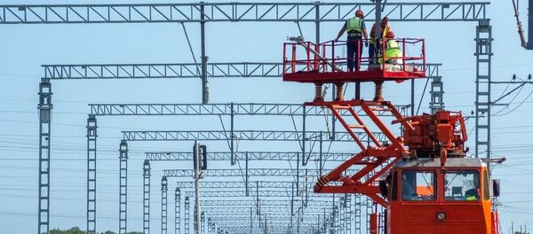 Железнодорожная часть Крымского моста - Sputnik Абхазия