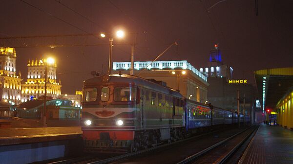 Вид на ночной Минск, Беларусь - Sputnik Аҧсны