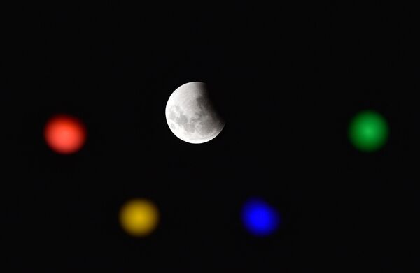 Полное лунное затмение в Уругвае  - Sputnik Абхазия