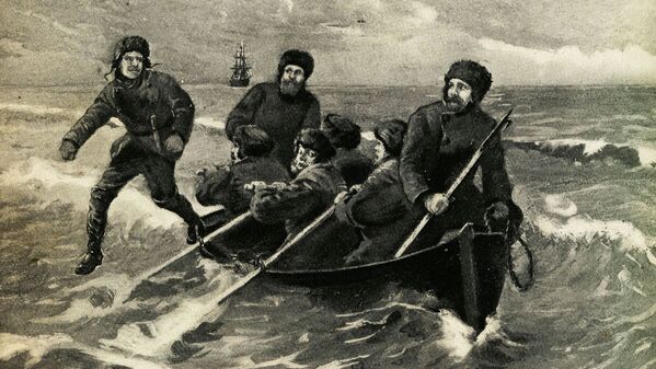 Первые люди, вступившие на берег Антарктиды  - Sputnik Абхазия