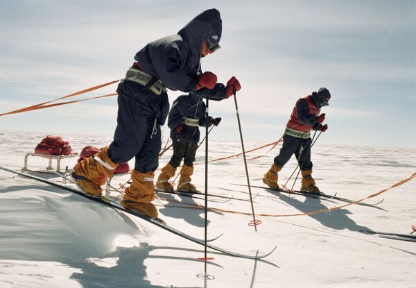 Участницы женской научно-спортивной экспедиция Метелица в Антарктиде - Sputnik Абхазия