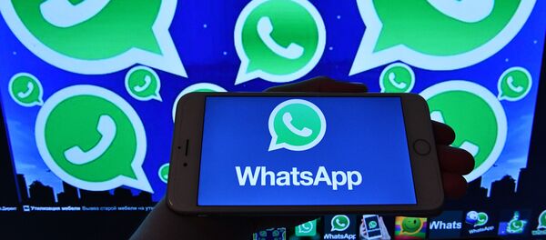 Логотип мессенджера WhatsApp  Логотип мессенджера WhatsApp  - Sputnik Абхазия