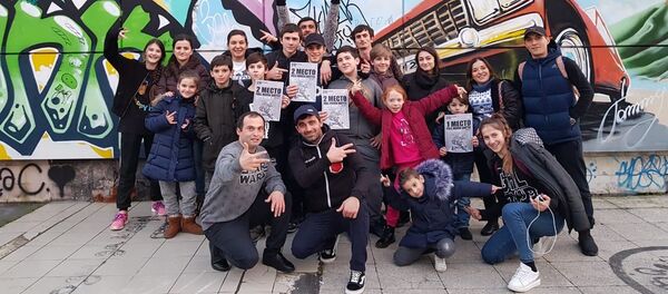 Брейкеры из Абхазии на чемпионате по брейк-дансу Full house battle в Сочи Брейкеры из Абхазии на чемпионате по брейк-дансу Full house battle в Сочи - Sputnik Абхазия