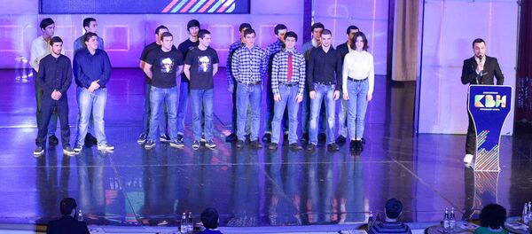 Полуфинал премьер-лиги КВН Абхазии в Госфилармонии, 24 января 2019 Полуфинал премьер-лиги КВН Абхазии в Госфилармонии, 24 января 2019 - Sputnik Абхазия