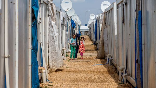 Лагерь для беженцев в Килисе, Турция. Архивное фото - Sputnik Абхазия