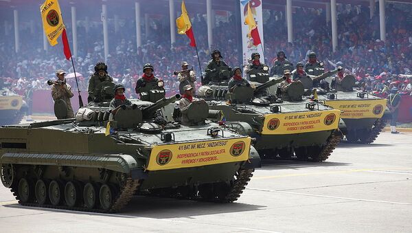 Боевые машины пехоты БМП-3М Сухопутных войск Венесуэлы - Sputnik Абхазия
