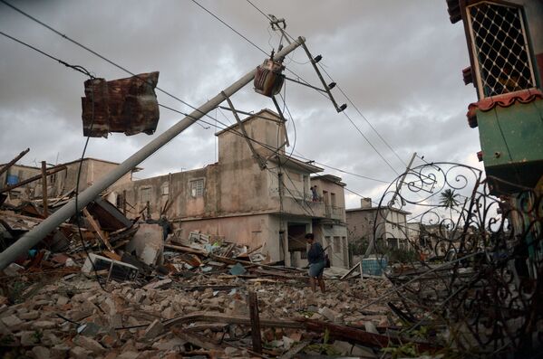 Разрушения в результате прохождения торнадо в Гаване  - Sputnik Абхазия