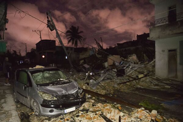 Разрушения в результате прохождения торнадо в Гаване  - Sputnik Абхазия