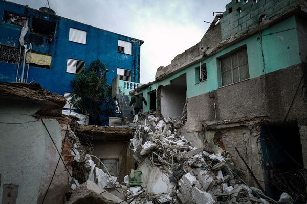 Разрушения в результате прохождения торнадо в Гаване - Sputnik Абхазия