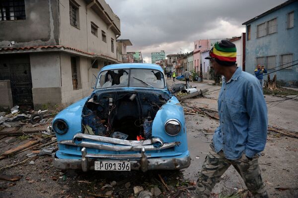 Разрушения в результате прохождения торнадо в Гаване - Sputnik Абхазия