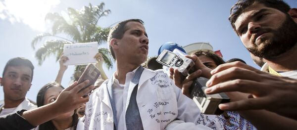 Митинг оппозиции в Каракасе Митинг оппозиции в Каракасе - Sputnik Абхазия