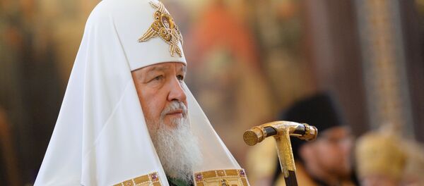 Богослужение по случаю 6-й годовщины интронизации патриарха Московского и всея Руси Кирилла Богослужение по случаю 6-й годовщины интронизации патриарха Московского и всея Руси Кирилла - Sputnik Абхазия