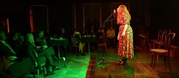 Открытие Арт фойе в РУСДРАМе Открытие Арт фойе в РУСДРАМе - Sputnik Абхазия