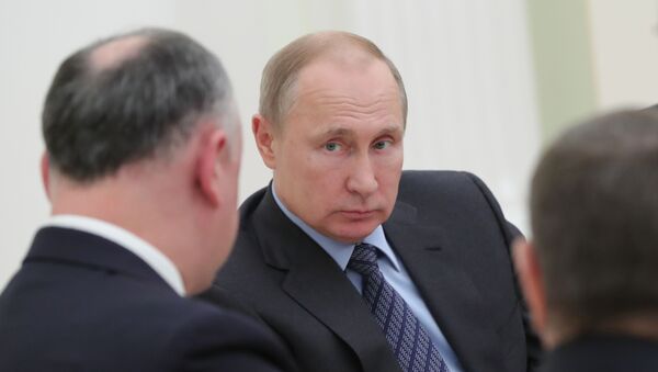 Президент РФ В. Путин встретился с президентом Молдавии И. Додоном - Sputnik Абхазия