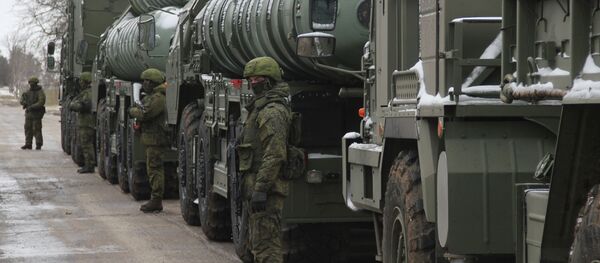 Дивизион С-400 Триумф заступил на боевое дежурство в Крыму - Sputnik Абхазия
