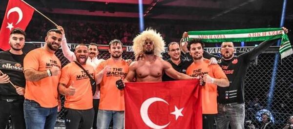 Абхазский борец стал чемпионом GMC German MMA Championship  Абхазский борец стал чемпионом GMC German MMA Championship  - Sputnik Аҧсны
