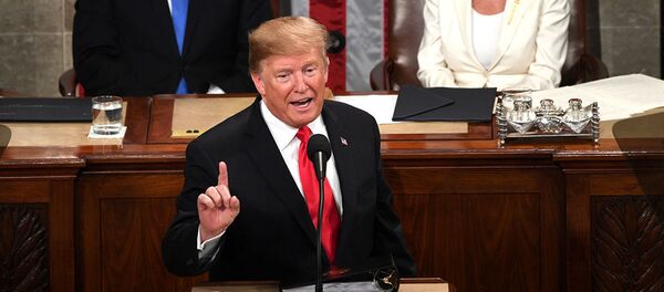 Послание 45 президента США Дональда Трампа конгрессу. Послание 45 президента США Дональда Трампа конгрессу. - Sputnik Абхазия